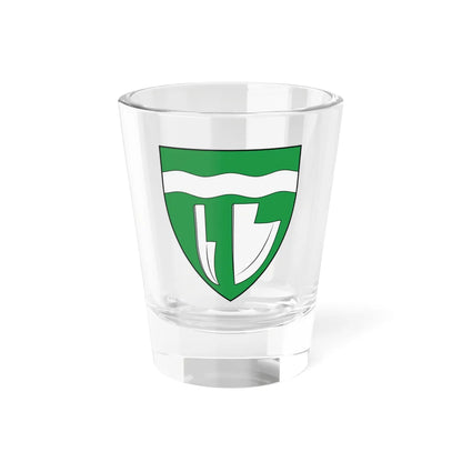 Coa Hungary Town Felsőzsolca (Hungary) (Coat of Arms) Shot Glass 1.5oz 1.5oz - Go Mug Yourself
