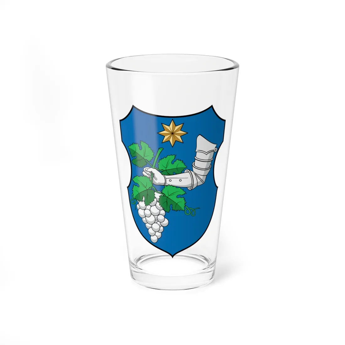 Coa Hungary Town Forró (Hungary) (Coat of Arms) Pint Glass 16oz - Go Mug Yourself