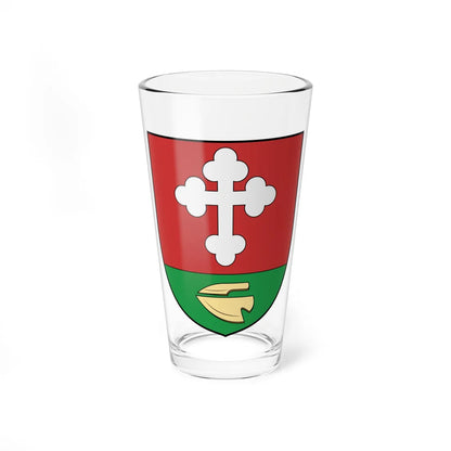 Coa Hungary Town Györe (Hungary) (Coat of Arms) Pint Glass 16oz 16oz - Go Mug Yourself