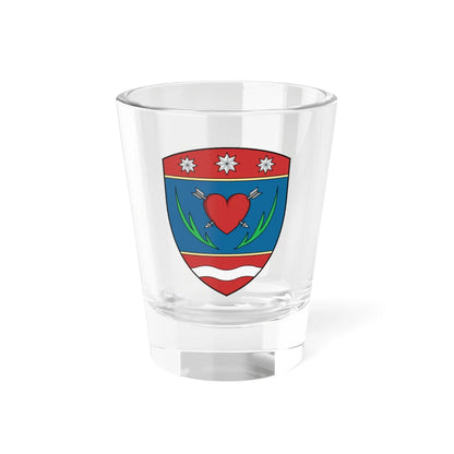 Coa Hungary Town Győrsövényház (Hungary) (Coat of Arms) Shot Glass 1.5oz 1.5oz - Go Mug Yourself
