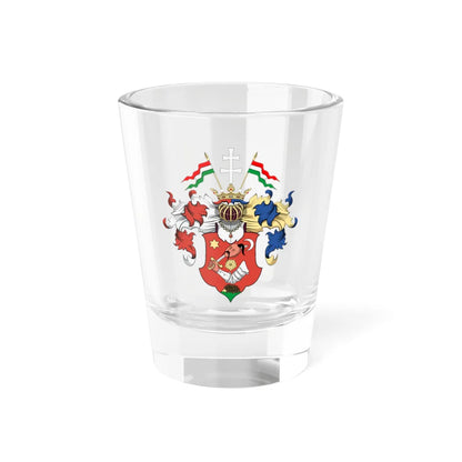 Coa Hungary Town Hajdúdorog big (Hungary) (Coat of Arms) Shot Glass 1.5oz 1.5oz - Go Mug Yourself