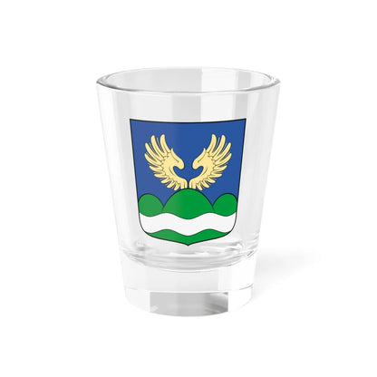 Coa Hungary Town Hernádbűd (Hungary) (Coat of Arms) Shot Glass 1.5oz 1.5oz - Go Mug Yourself