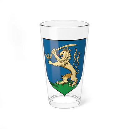 Coa Hungary Town Heves (Hungary) (Coat of Arms) Pint Glass 16oz 16oz - Go Mug Yourself