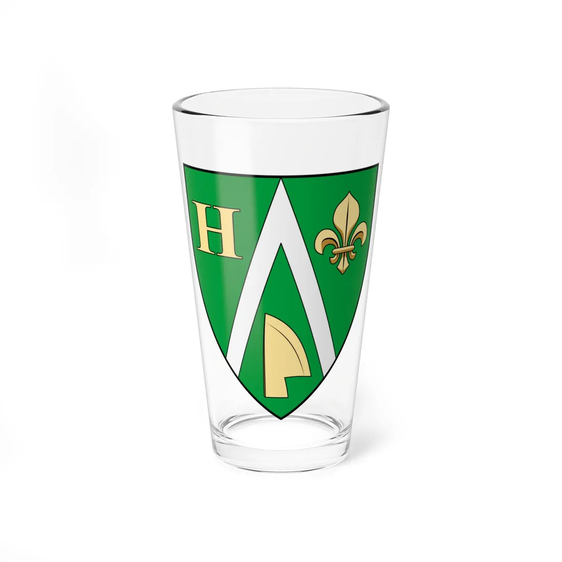 Coa Hungary Town Hosztót (Hungary) (Coat of Arms) Pint Glass 16oz - Go Mug Yourself