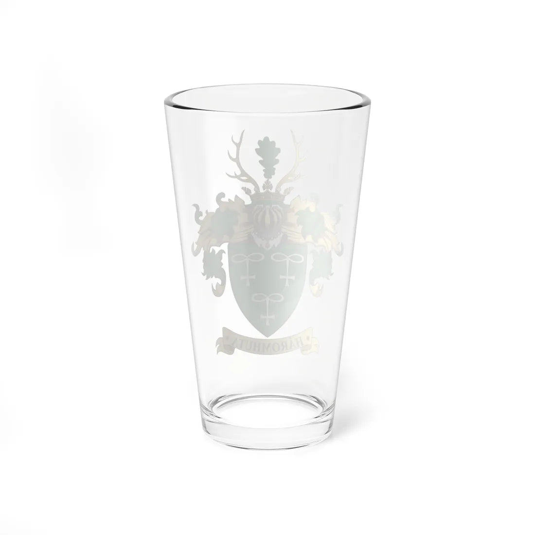 Coa Hungary Town Háromhuta big (Hungary) (Coat of Arms) Pint Glass 16oz - Go Mug Yourself