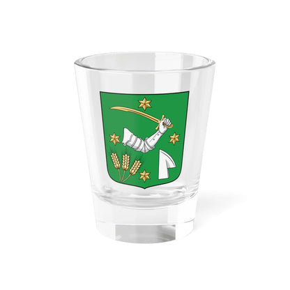 Coa Hungary Town Kaba (Hungary) (Coat of Arms) Shot Glass 1.5oz 1.5oz - Go Mug Yourself