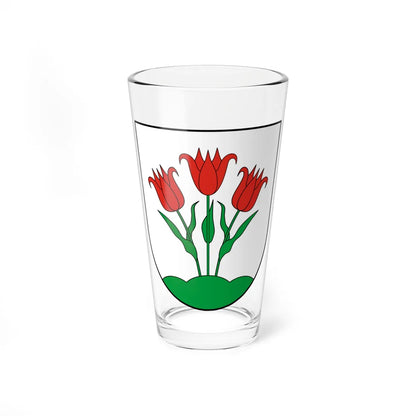 Coa Hungary Town Kercseliget (Hungary) (Coat of Arms) Pint Glass 16oz 16oz - Go Mug Yourself