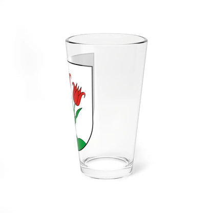 Coa Hungary Town Kercseliget (Hungary) (Coat of Arms) Pint Glass 16oz - Go Mug Yourself
