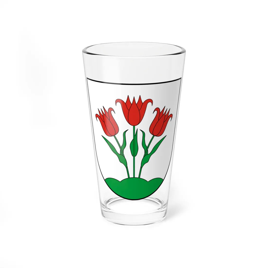 Coa Hungary Town Kercseliget (Hungary) (Coat of Arms) Pint Glass 16oz - Go Mug Yourself