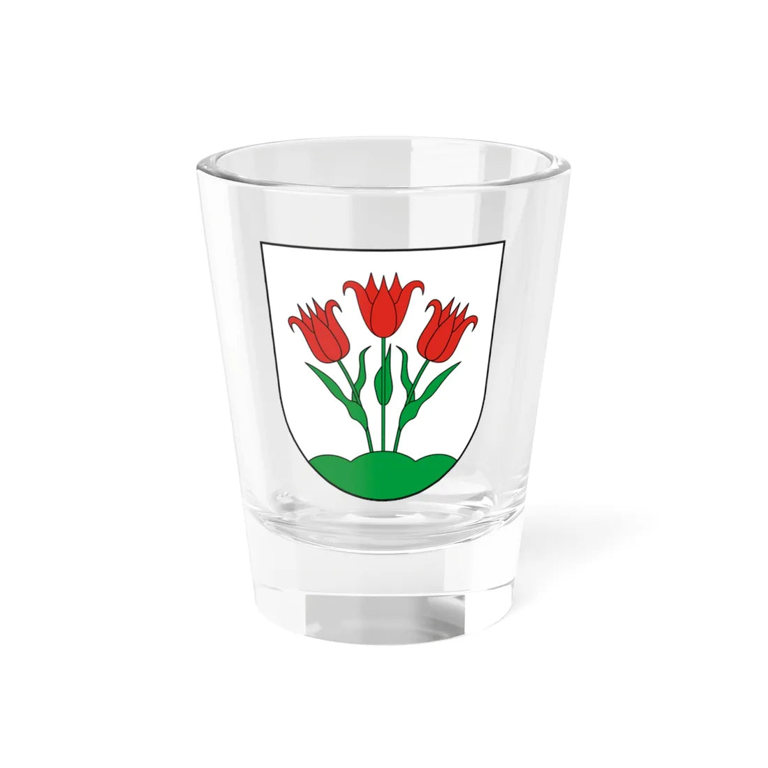 Coa Hungary Town Kercseliget (Hungary) (Coat of Arms) Shot Glass 1.5oz 1.5oz - Go Mug Yourself