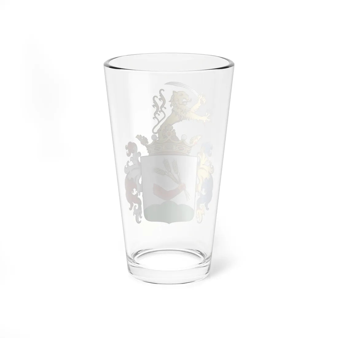 Coa Hungary Town Kisújszállás big (Hungary) (Coat of Arms) Pint Glass 16oz - Go Mug Yourself