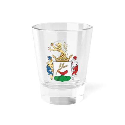 Coa Hungary Town Kisújszállás big (Hungary) (Coat of Arms) Shot Glass 1.5oz 1.5oz - Go Mug Yourself