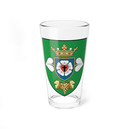 Coa Hungary Town Kötcse (Hungary) (Coat of Arms) Pint Glass 16oz 16oz - Go Mug Yourself