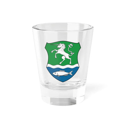 Coa Hungary Town Ludányhalászi (Hungary) (Coat of Arms) Shot Glass 1.5oz 1.5oz - Go Mug Yourself
