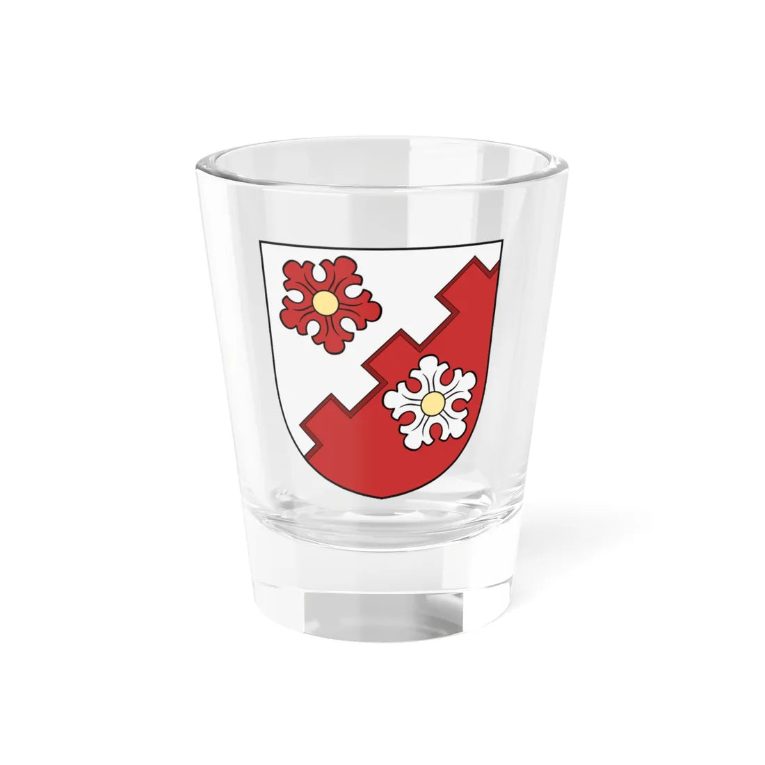Coa Hungary Town Magyarszecsőd (Hungary) (Coat of Arms) Shot Glass 1.5oz 1.5oz - Go Mug Yourself