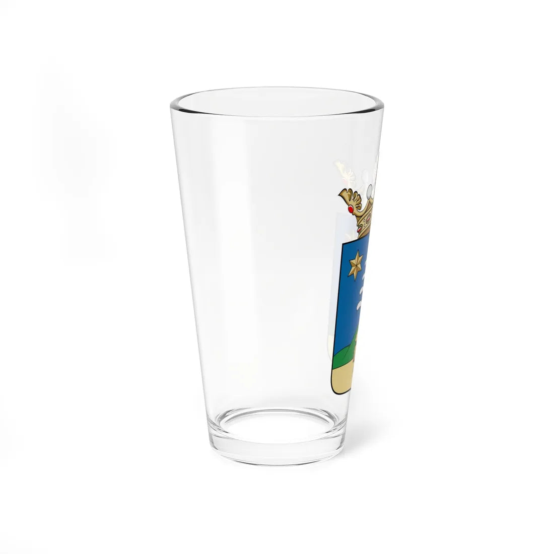 Coa Hungary Town Mesteri (Hungary) (Coat of Arms) Pint Glass 16oz - Go Mug Yourself