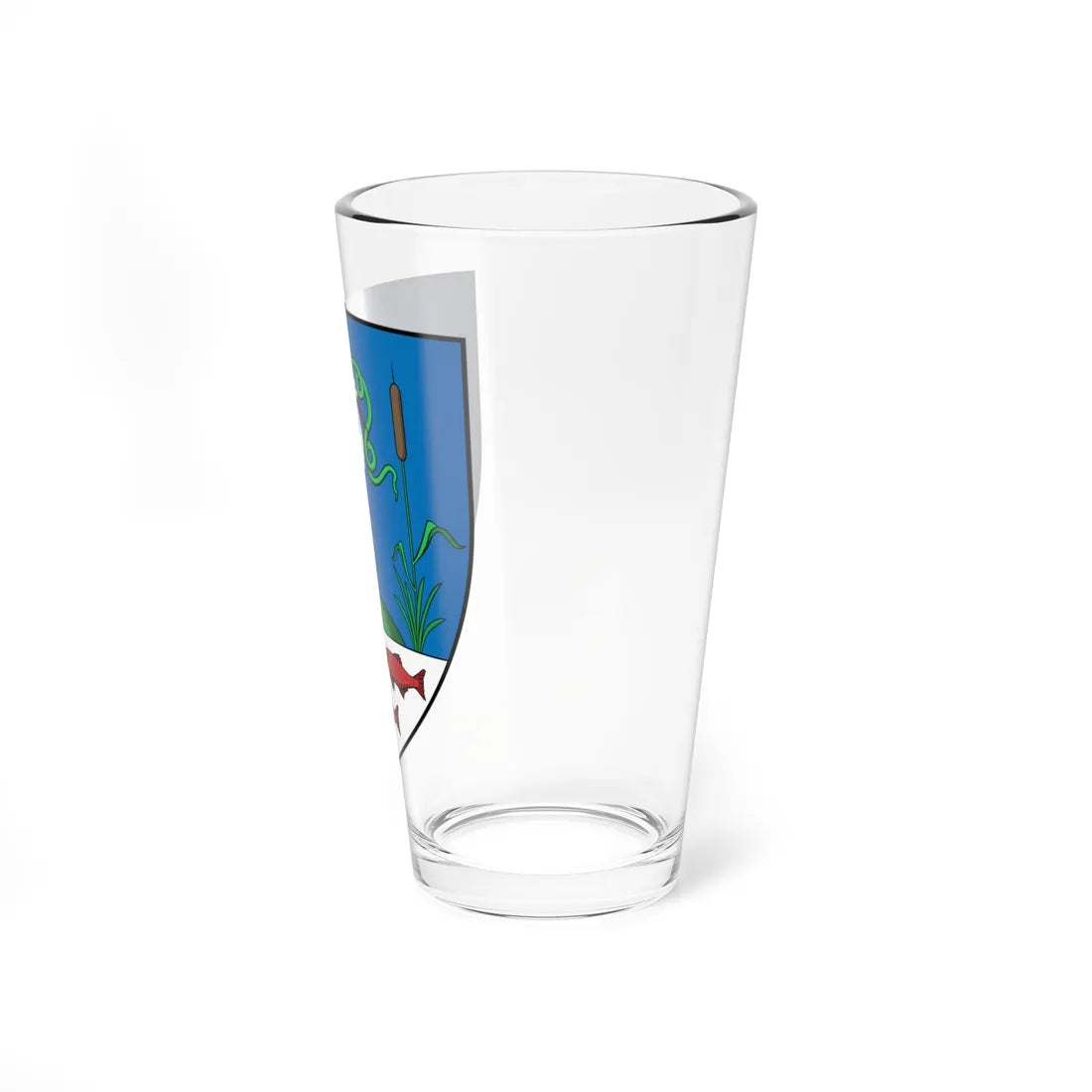 Coa Hungary Town Mesztegnyő (Hungary) (Coat of Arms) Pint Glass 16oz - Go Mug Yourself