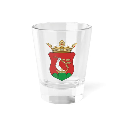 Coa Hungary Town Mezőkövesd (Hungary) (Coat of Arms) Shot Glass 1.5oz 1.5oz - Go Mug Yourself
