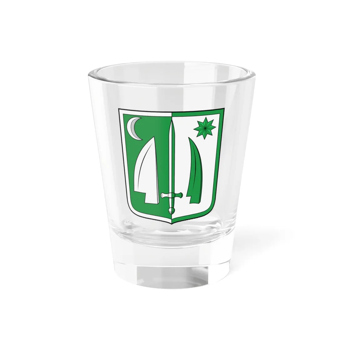 Coa Hungary Town Mezőlak (Hungary) (Coat of Arms) Shot Glass 1.5oz 1.5oz - Go Mug Yourself