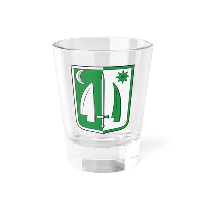Coa Hungary Town Mezőlak (Hungary) (Coat of Arms) Shot Glass 1.5oz 1.5oz - Go Mug Yourself