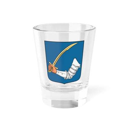 Coa Hungary Town Mikepércs (Hungary) (Coat of Arms) Shot Glass 1.5oz 1.5oz - Go Mug Yourself