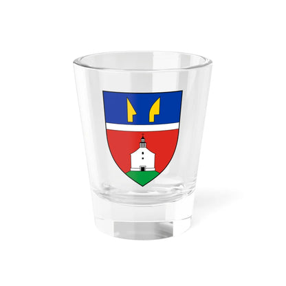 Coa Hungary Town Mátramindszent (Hungary) (Coat of Arms) Shot Glass 1.5oz 1.5oz - Go Mug Yourself