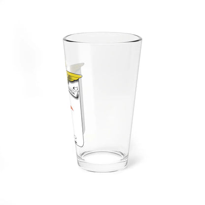 CoA III Squadriglia Caproni (Italy) (Coat of Arms) Pint Glass 16oz - Go Mug Yourself