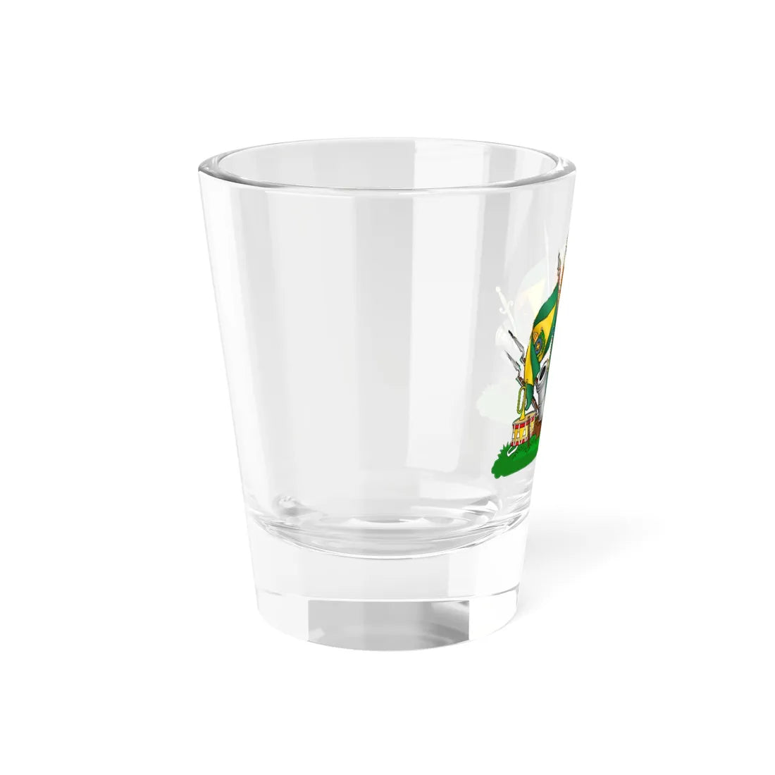 CoA Imperial Brazilian Army 1860 (Brazil) (Coat of Arms) Shot Glass 1.5oz - Go Mug Yourself