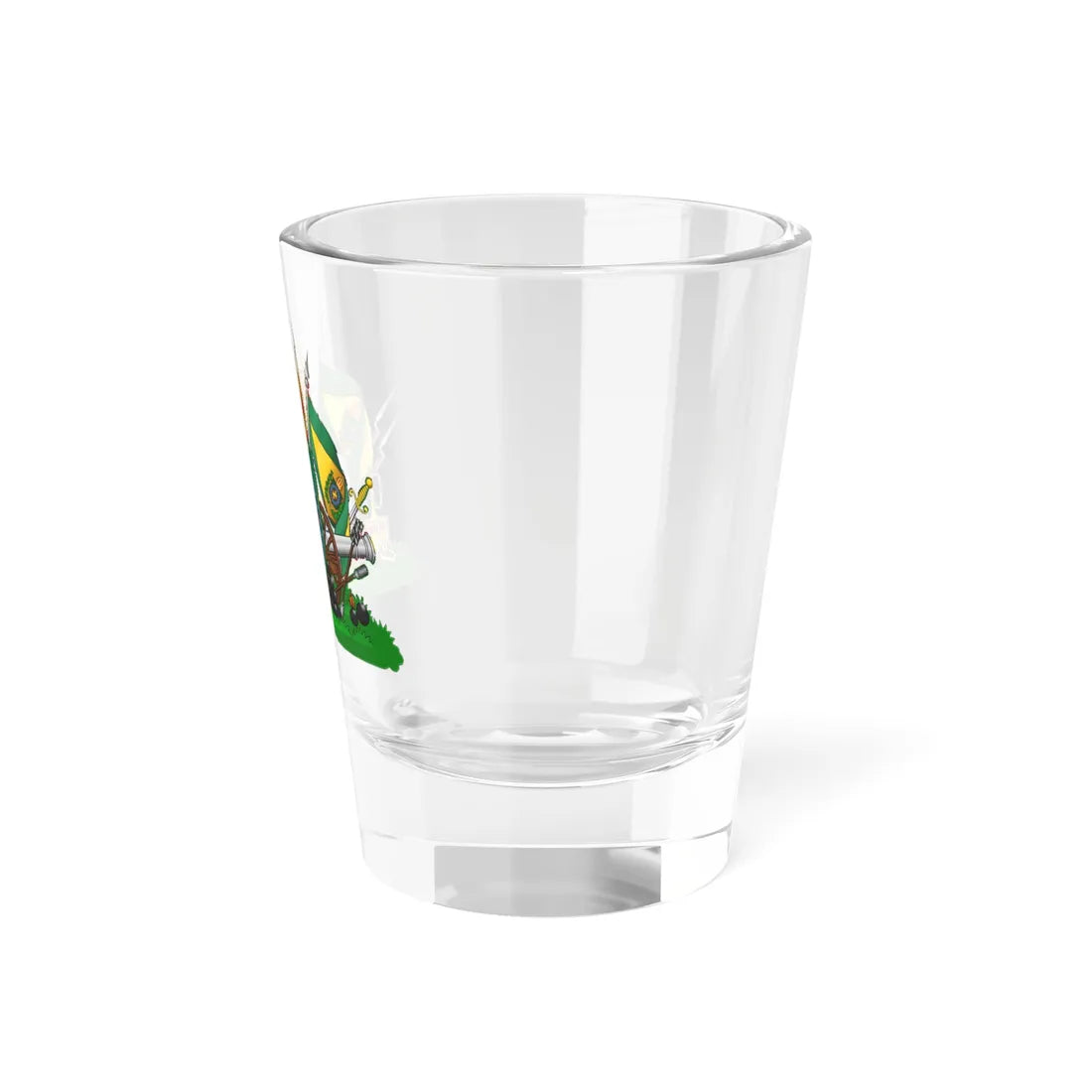 CoA Imperial Brazilian Army 1860 (Brazil) (Coat of Arms) Shot Glass 1.5oz - Go Mug Yourself