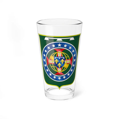COA Imperial Prince of Brazil blazon (Brazil) (Coat of Arms) Pint Glass 16oz 16oz - Go Mug Yourself