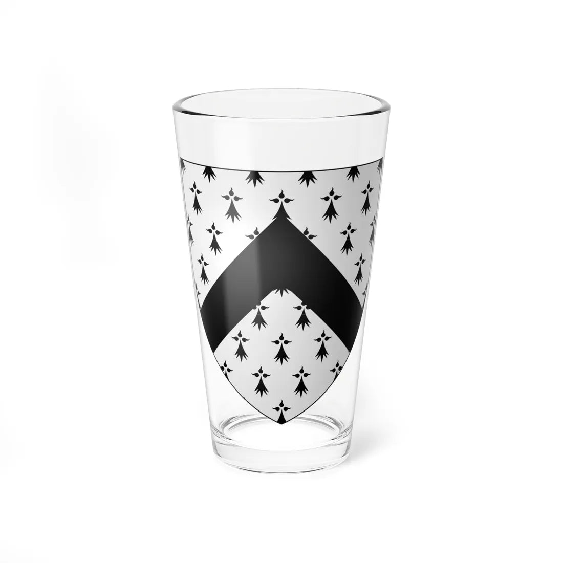 Coa irl ffrench (Ireland) (Coat of Arms) Pint Glass 16oz 16oz - Go Mug Yourself