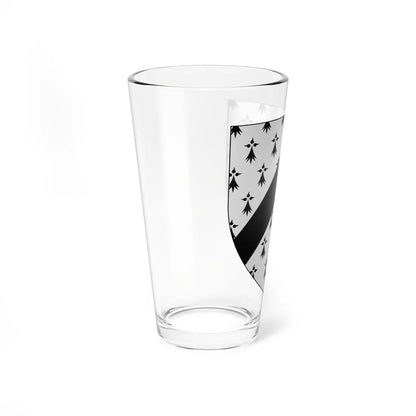 Coa irl ffrench (Ireland) (Coat of Arms) Pint Glass 16oz - Go Mug Yourself