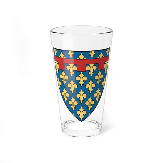 Coa Italy Country History Charles I of Naples 1246 (Italy) (Coat of Arms) Pint Glass 16oz 16oz - Go Mug Yourself