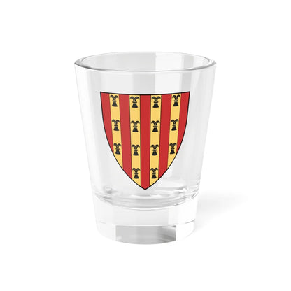 Coa Italy Family Rocaberti-Philippe Dalmau V. de Rocaberti (Italy) (Coat of Arms) Shot Glass 1.5oz 1.5oz - Go Mug Yourself
