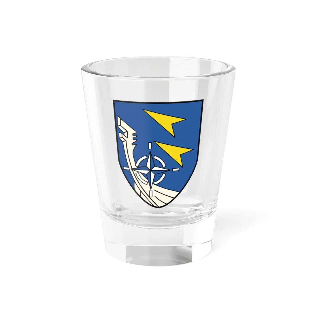 COA JaboG 43 (Germany) (Coat of Arms) Shot Glass 1.5oz 1.5oz - Go Mug Yourself