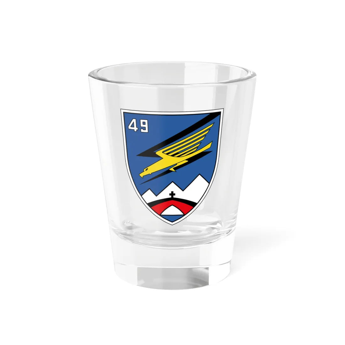 COA JaBoG 49 (Germany) (Coat of Arms) Shot Glass 1.5oz 1.5oz - Go Mug Yourself