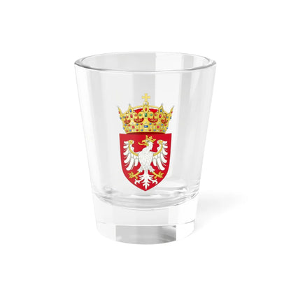 COA Kingdom of Poland (Poland) (Coat of Arms) Shot Glass 1.5oz 1.5oz - Go Mug Yourself