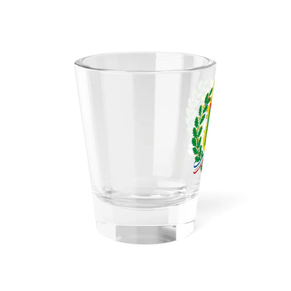 COA Kirovskyi Raion Crimea (Russia) (Coat of Arms) Shot Glass 1.5oz - Go Mug Yourself