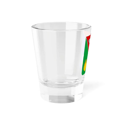 COA Kirovskyi Raion Crimea Small (Ukraine) (Coat of Arms) Shot Glass 1.5oz - Go Mug Yourself
