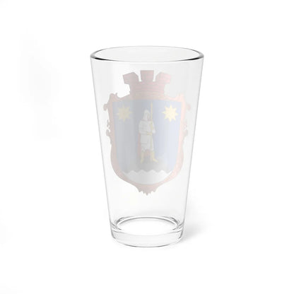 COA Kniazhychy Kyivska Ukraine (Ukraine) (Coat of Arms) Pint Glass 16oz - Go Mug Yourself