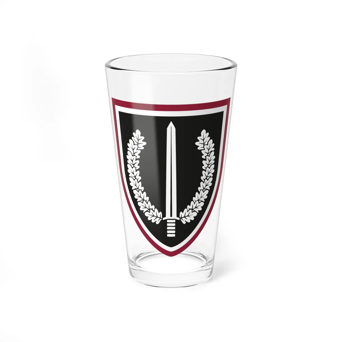 COA KSK (Germany) (Coat of Arms) Pint Glass 16oz 16oz - Go Mug Yourself