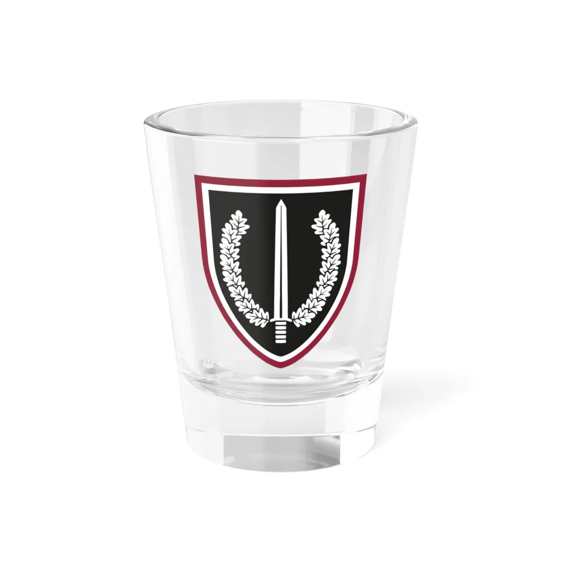 COA KSK (Germany) (Coat of Arms) Shot Glass 1.5oz 1.5oz - Go Mug Yourself
