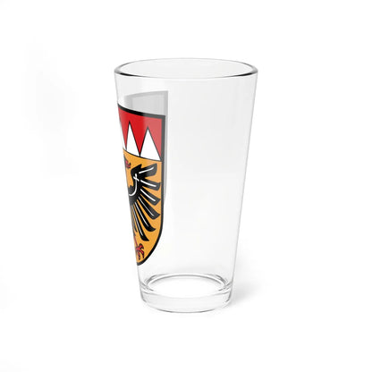 CoA Landkreis Ansbach (Germany) (Coat of Arms) Pint Glass 16oz - Go Mug Yourself