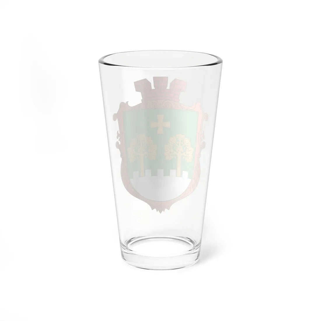 COA Lisnyky Kyivska Ukraine (Ukraine) (Coat of Arms) Pint Glass 16oz - Go Mug Yourself