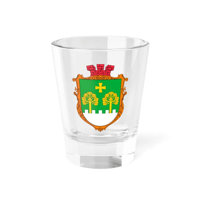 COA Lisnyky Kyivska Ukraine (Ukraine) (Coat of Arms) Shot Glass 1.5oz 1.5oz - Go Mug Yourself