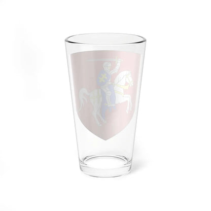 COA lithuanian Jagellon (Lithuania) (Coat of Arms) Pint Glass 16oz - Go Mug Yourself