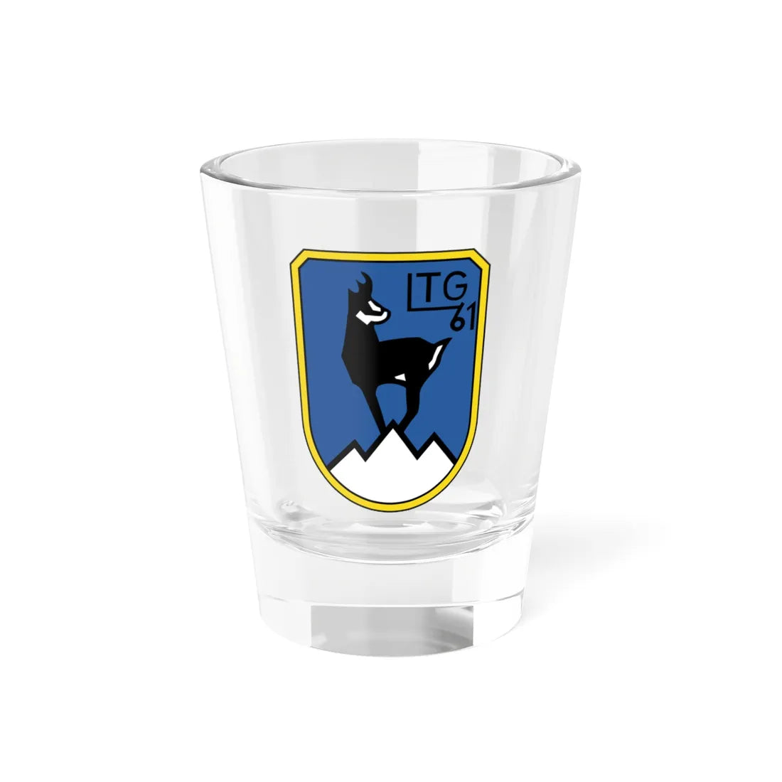 COA LTG 61 (Germany) (Coat of Arms) Shot Glass 1.5oz 1.5oz - Go Mug Yourself