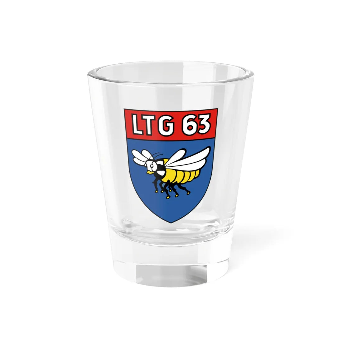 COA LTG 63 (Germany) (Coat of Arms) Shot Glass 1.5oz 1.5oz - Go Mug Yourself