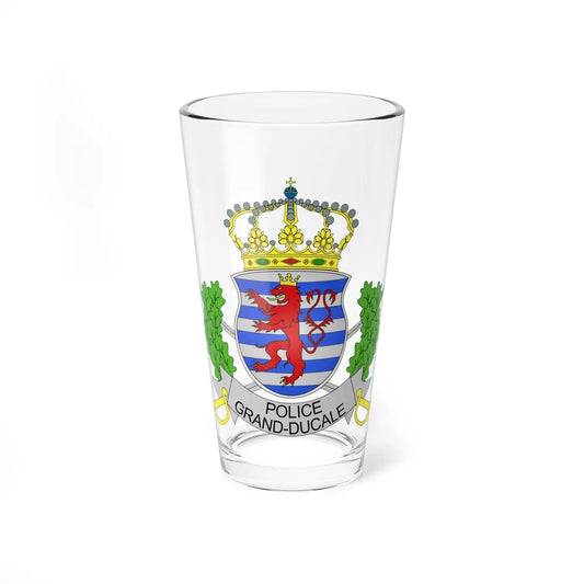 COA lux Police grande-ducale (Luxembourg) (Coat of Arms) Pint Glass 16oz 16oz - Go Mug Yourself
