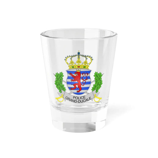 COA lux Police grande-ducale (Luxembourg) (Coat of Arms) Shot Glass 1.5oz 1.5oz - Go Mug Yourself